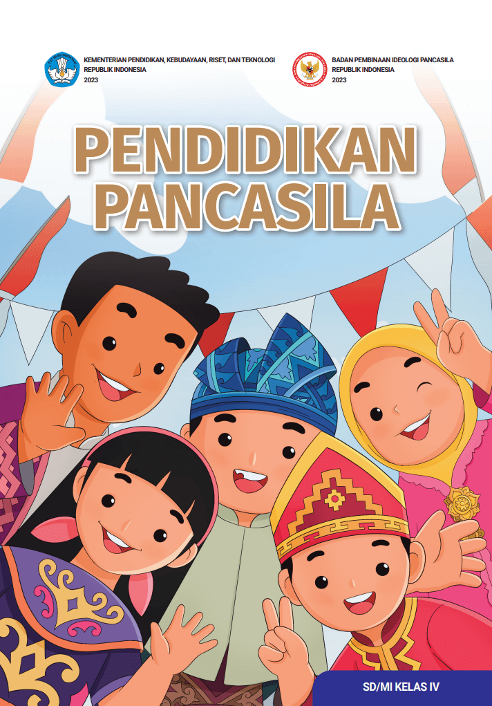 Buku Audio Pendidikan Pancasila untuk SD/MI Kelas IV