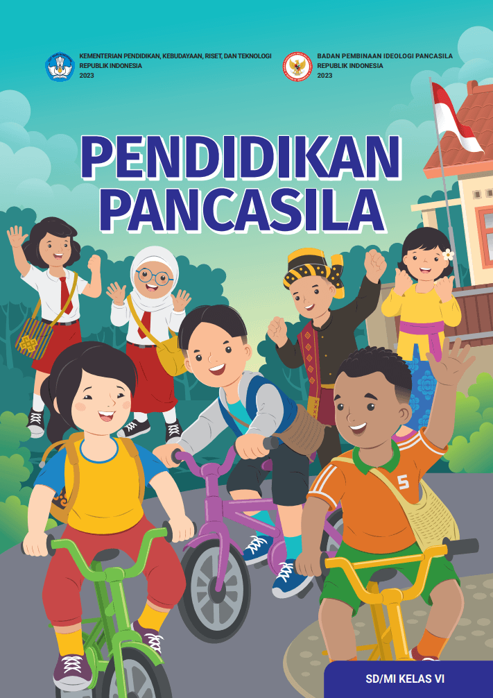 Buku Audio Pendidikan Pancasila untuk SD/MI Kelas VI