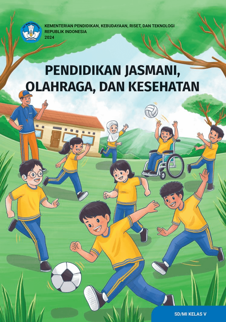 Pendidikan Jasmani, Olahraga, dan Kesehatan untuk SD/MI Kelas V